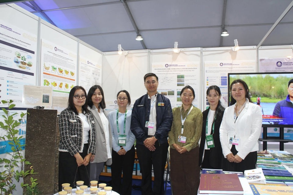 🌍 UNCCD COP17-д судалгааны үр дүнгээ танилцуулж, хамтын ажиллагааны боломжийн талаар санал солилцлоо